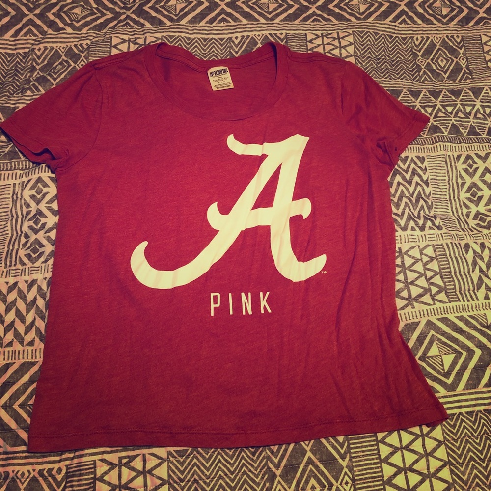 Victoria secret PINK Alabama football tee